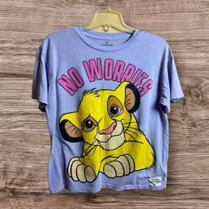 Disney purple The Lion King, Simba T-shirt XL 15–17 Hakuna Matata